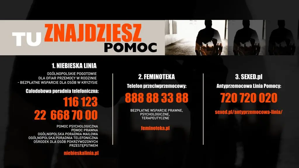 Tu znajdziesz pomoc