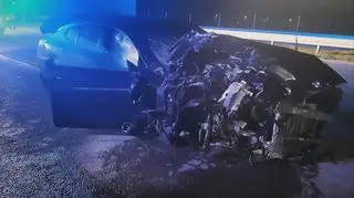 Wypadek na A1