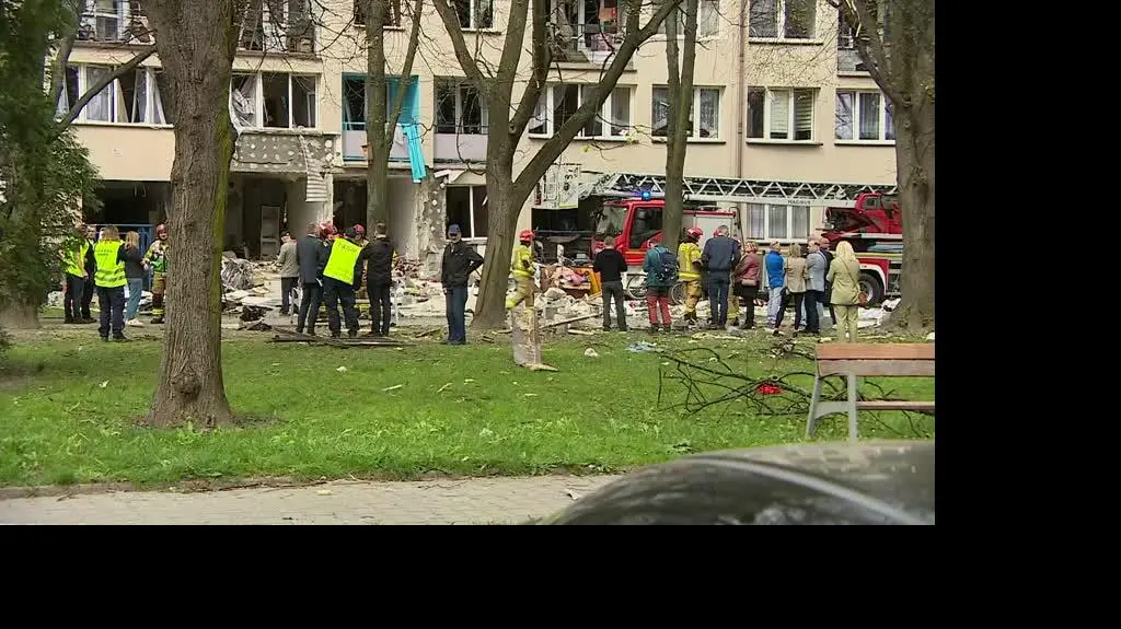 Potężna eksplozja w Tychach