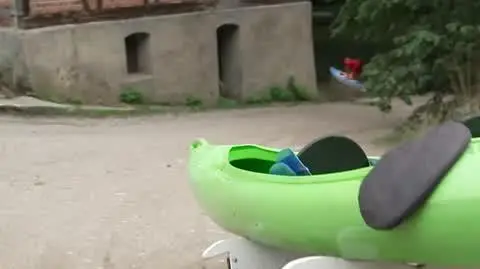 Jak wygląda linia brzegowa wzdłuż Krutyni?