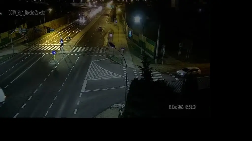 WYPADEK RZESZOW DDTVN