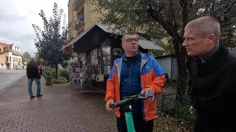 Przejechał ledwie kawałek i odpadło koło