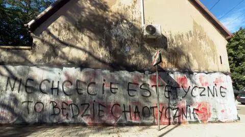 Zamalowali graffiti na swoim domu i zaczęły się kłopoty