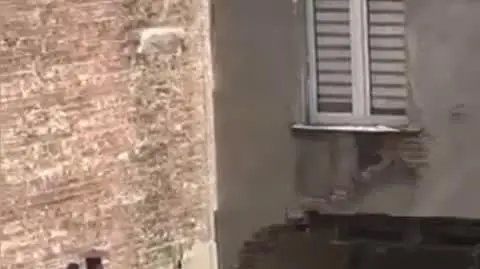 Kamienice w centrum Łodzi runęły