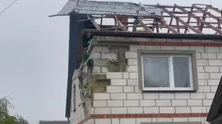W ich dom uderzył wojskowy obiekt latający. "Nagle spadł żyrandol"