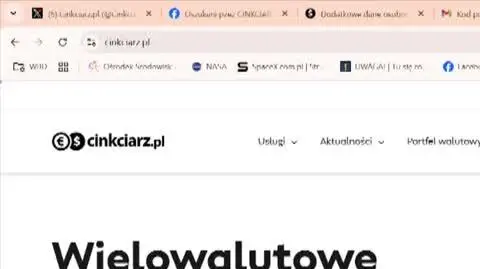 Tysiące poszkodowanych internetowego kantoru
