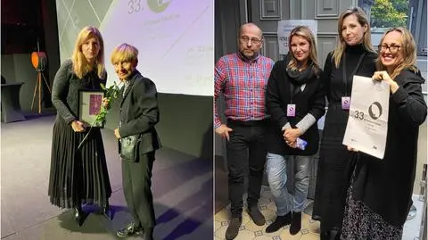 Reporterzy Uwagi! wyróżnieni na festiwalu. Agnieszka Madejska z nagrodą