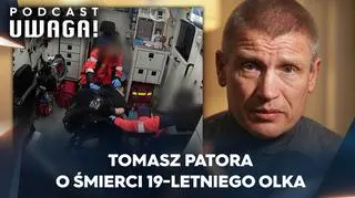 "Ratownicy ubabrane krwią ręce wycierali w jego odzież". Zobacz podcast Uwagi! o tragedii w Grudziądzu