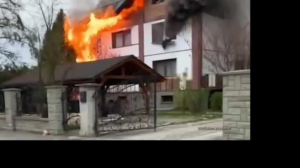POZAR W PSZOWIE internet extra
