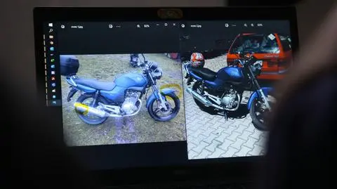 Znalazł swój motocykl wśród ogłoszeń w sieci