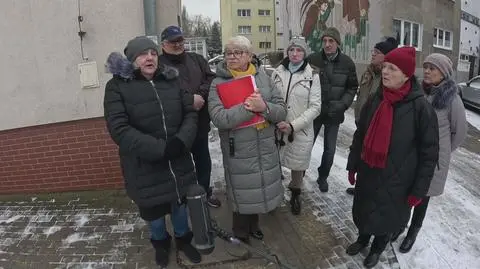 Czekali na ocieplenie bloku, powstał tylko mural