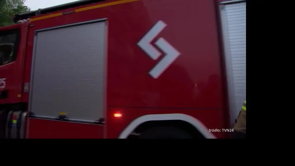 Dramatyczny pożar w Ząbkach