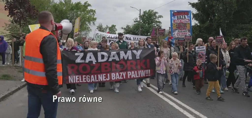 Koszmar mieszkańców osiedla, którym tuż obok wybudowano olbrzymią bazę paliw