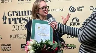 Edyta Krześniak wyróżniona podczas Grand Press 2023