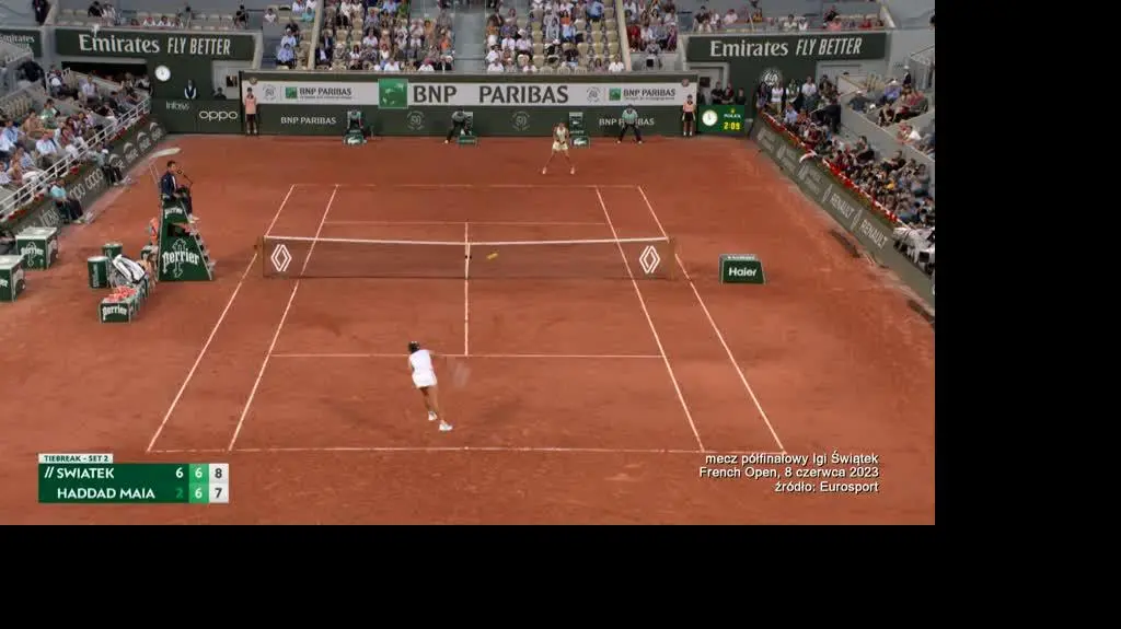 Iga Świątek po raz trzeci w finale French Open