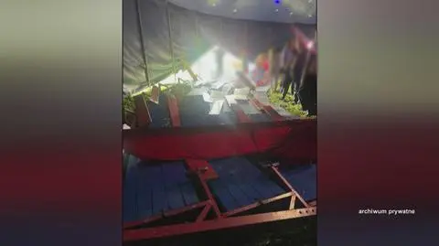 Wypadek w cyrku, runęła trybuna z widzami