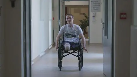 Dominik stracił nogi