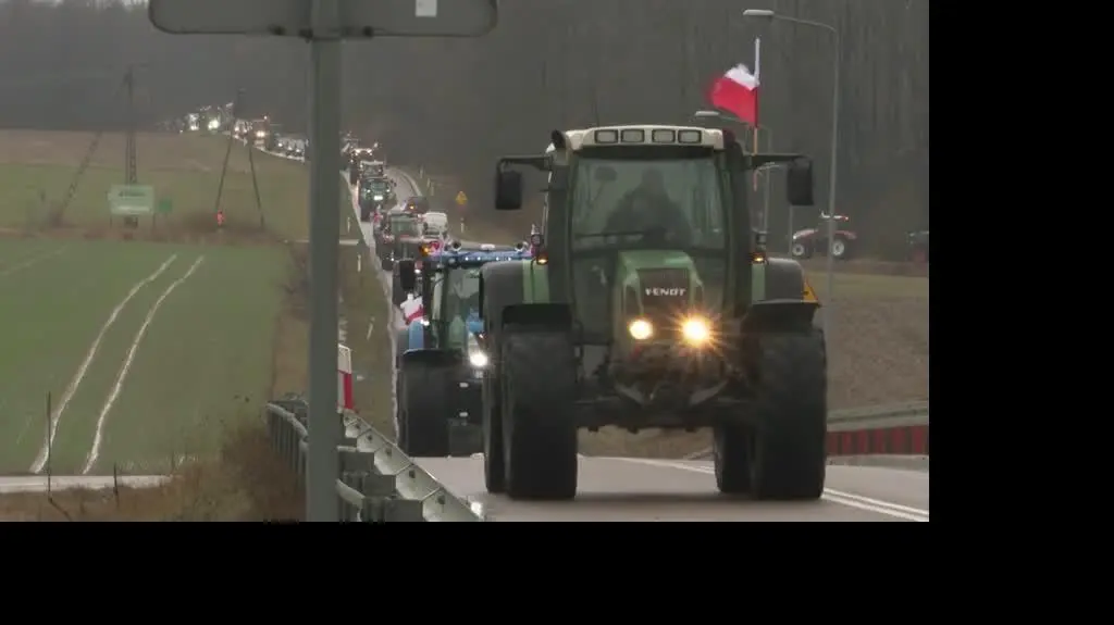Trwają protesty rolników