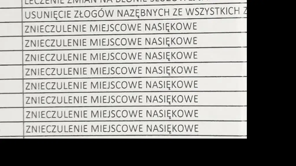 ZAJAWKA ZEBY