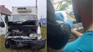 Rajd kradzionym samochodem po Śląsku zakończył się na słupie. 26-latek z zarzutami