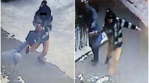 Podbiegali i wyrywali rzeczy z rąk. Najmłodszy zatrzymany ma 12 lat