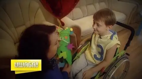 Oskar: będę chodzić!