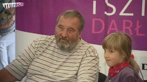 "To jest wielki człowiek o gołębim sercu"