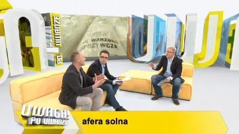 Afera solna: co jeść?