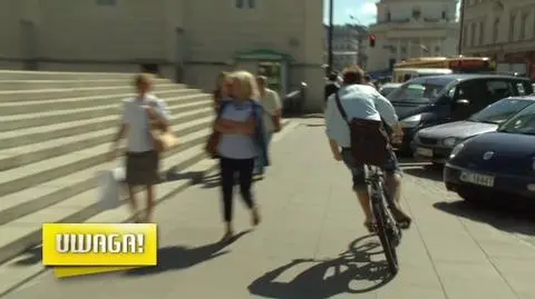 Czy rowerzysta może poruszać się po chodniku?