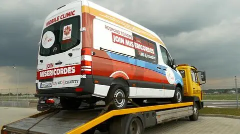 Mobilna klinika pomoże uchodźcom