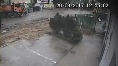 Śmierć pod kołami ciężarówki