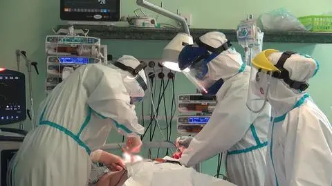 Koronawirus. Szpital w Tychach walczy z epidemią COVID-19