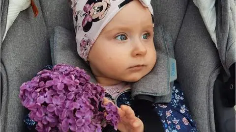 Zosia Szcześniewska walczy z SMA 1. Potrzebuje leku za 10 mln złotych