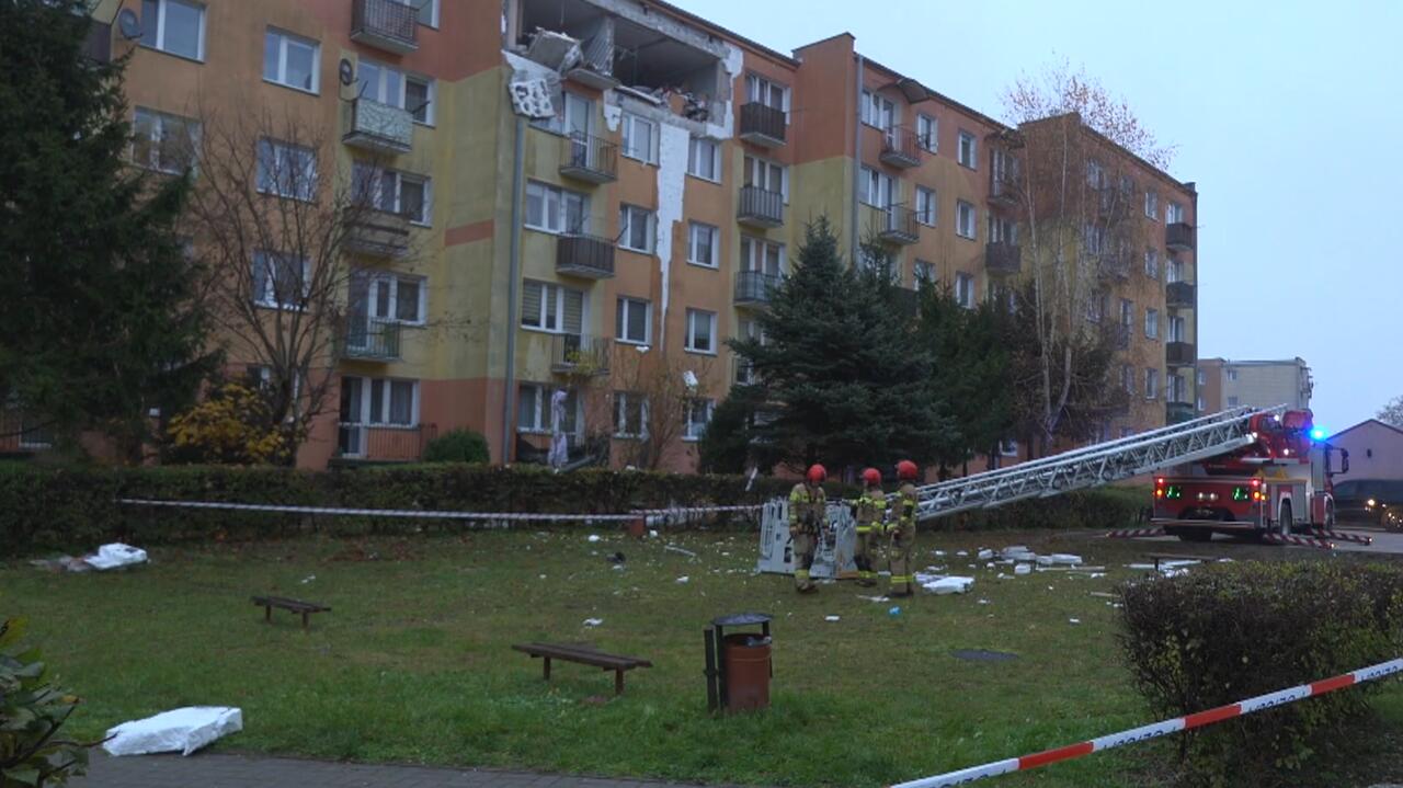 Dramat mieszkańców bloku po eksplozji gazu w Braniewie