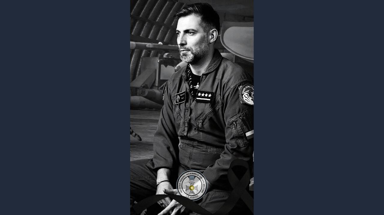 Major Maciej "Slab" Krakowian nie żyje. Zginął podczas prób na Air Show w Radomiu