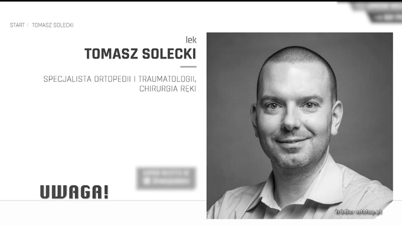 Rzucił się z nożem na cenionego lekarza. Nie udało się go uratować. Matka podejrzewanego: My też nie możemy w to uwierzyć